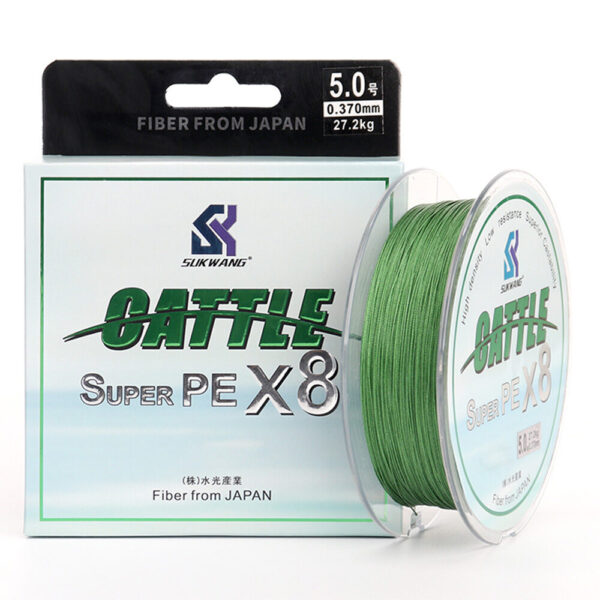 Cattle Super PE X8 Green Filler Spool 200-300