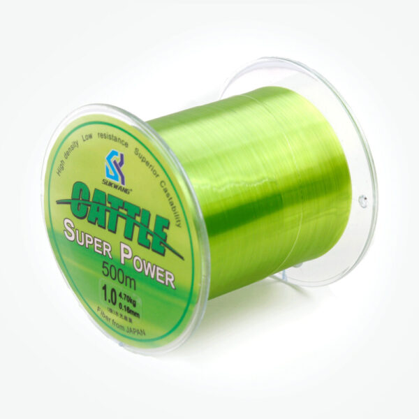 Cattle Super Power Monofilament Line Green 500 1000